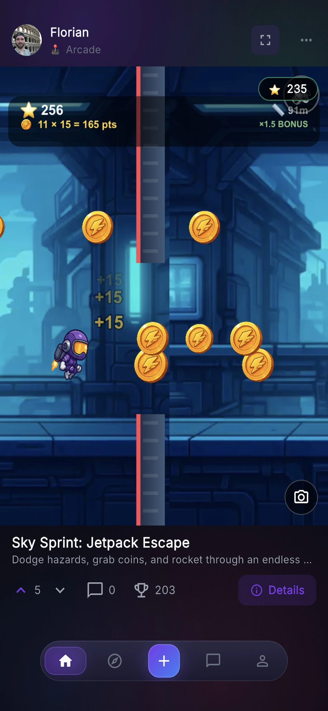 PocketByte: AI Game Maker screenshot