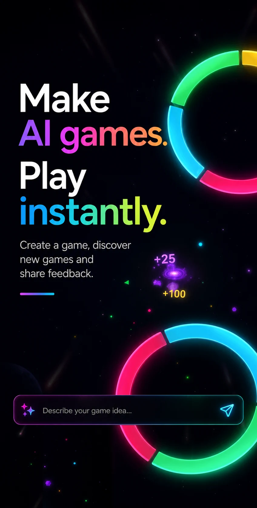 PocketByte: AI Game Maker screenshot